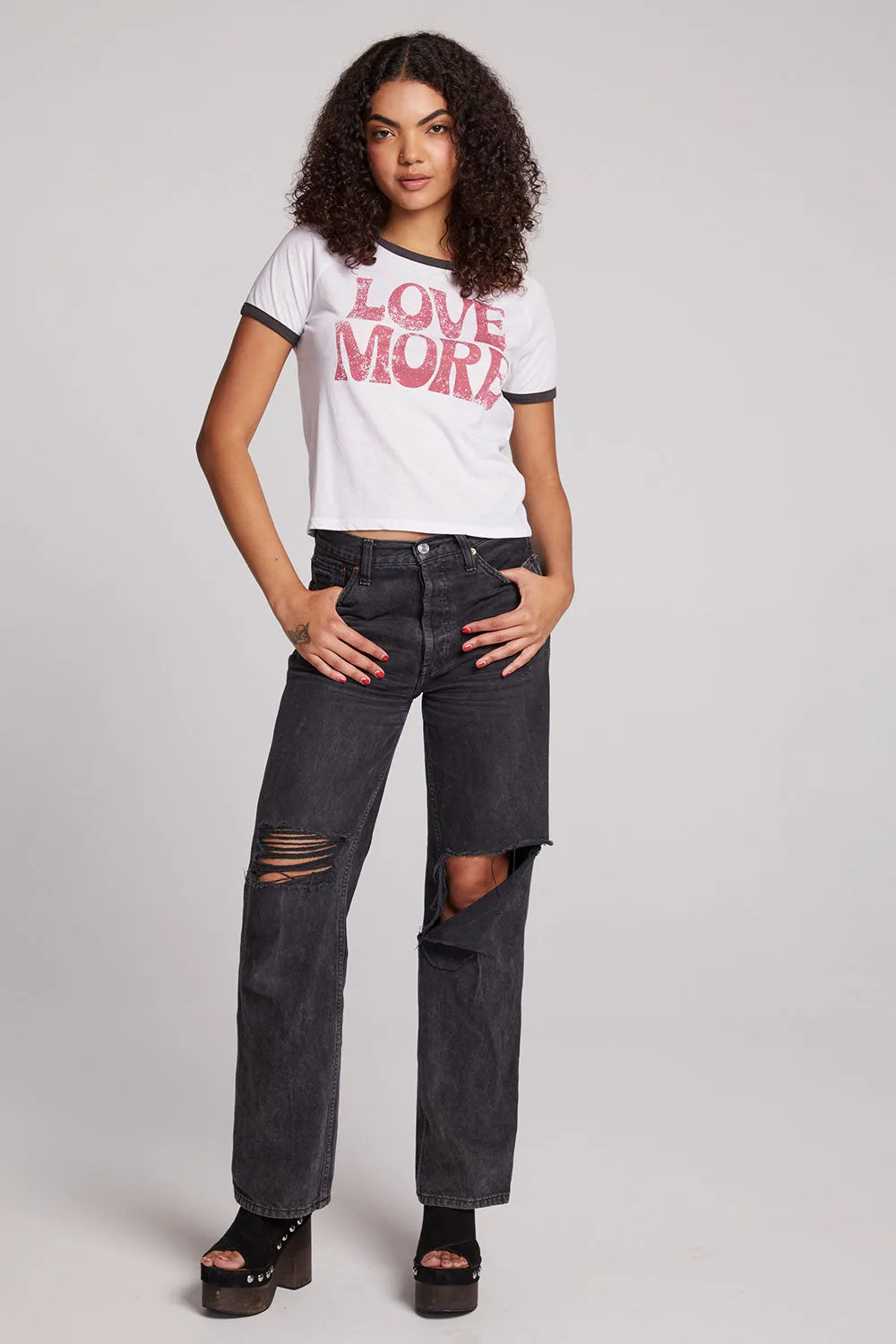 Love More Tee sold by Chaser product image thumbnail 5