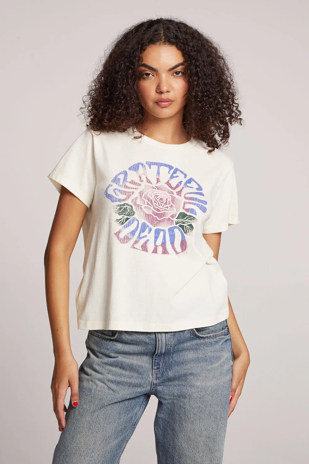 Grateful Dead Rose Tee sold by Chaser product image thumbnail 2