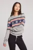 Star Stripe Sweater sold by Chaser