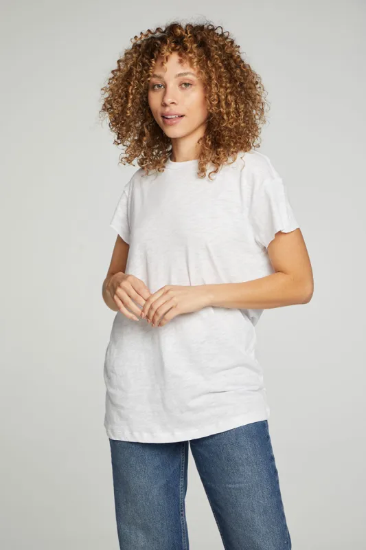 Cap Sleeve Crew Neck Tee sold by Chaser