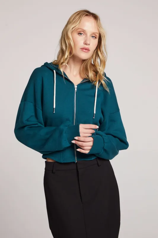 Olympic Dark Sea Zip Up Hoodie sold by Chaser