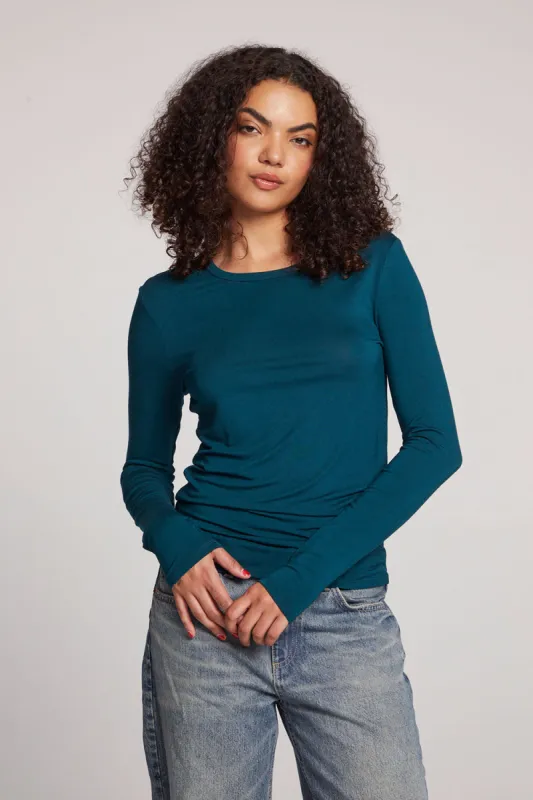 Reeves Dark Sea Long Sleeve sold by Chaser