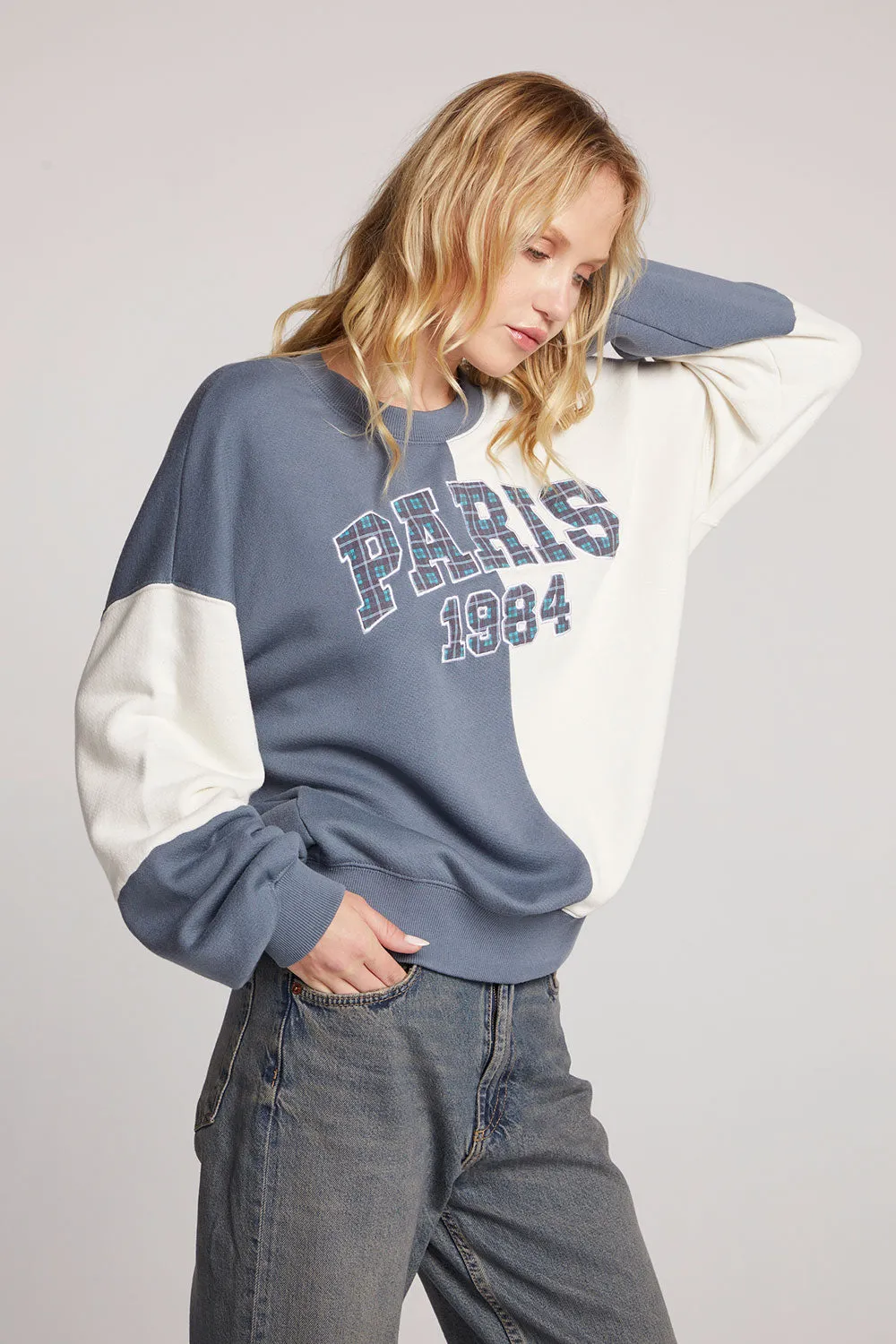 Plaid Paris Colorblock sold by Chaser product image thumbnail 2