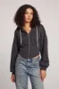 Olympic Licorice Zip Up Hoodie sold by Chaser