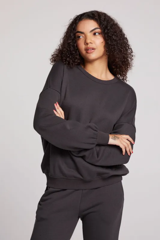 Alonzo Licorice Pullover sold by Chaser