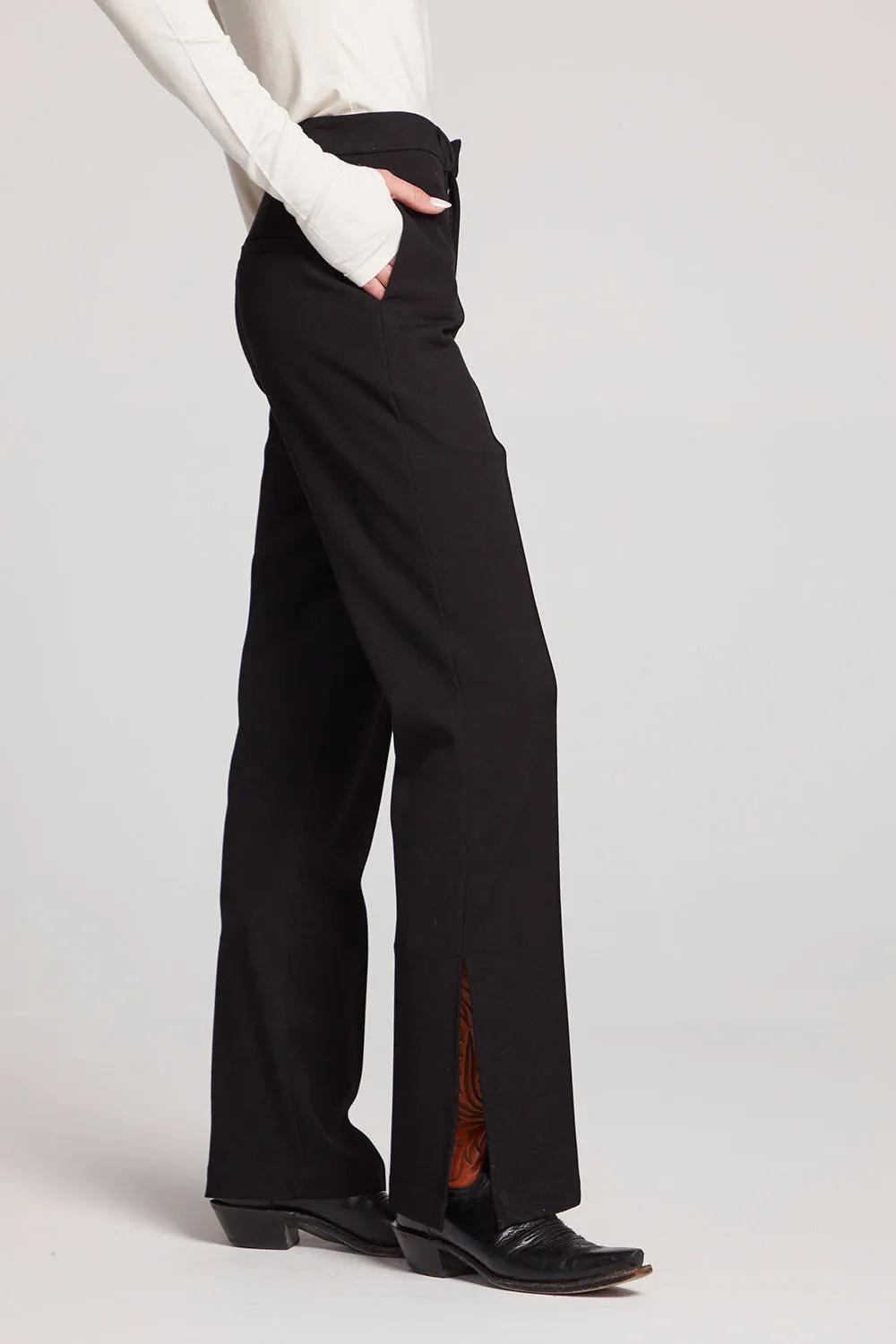 Charlie Licorice Trouser sold by Chaser product image thumbnail 2