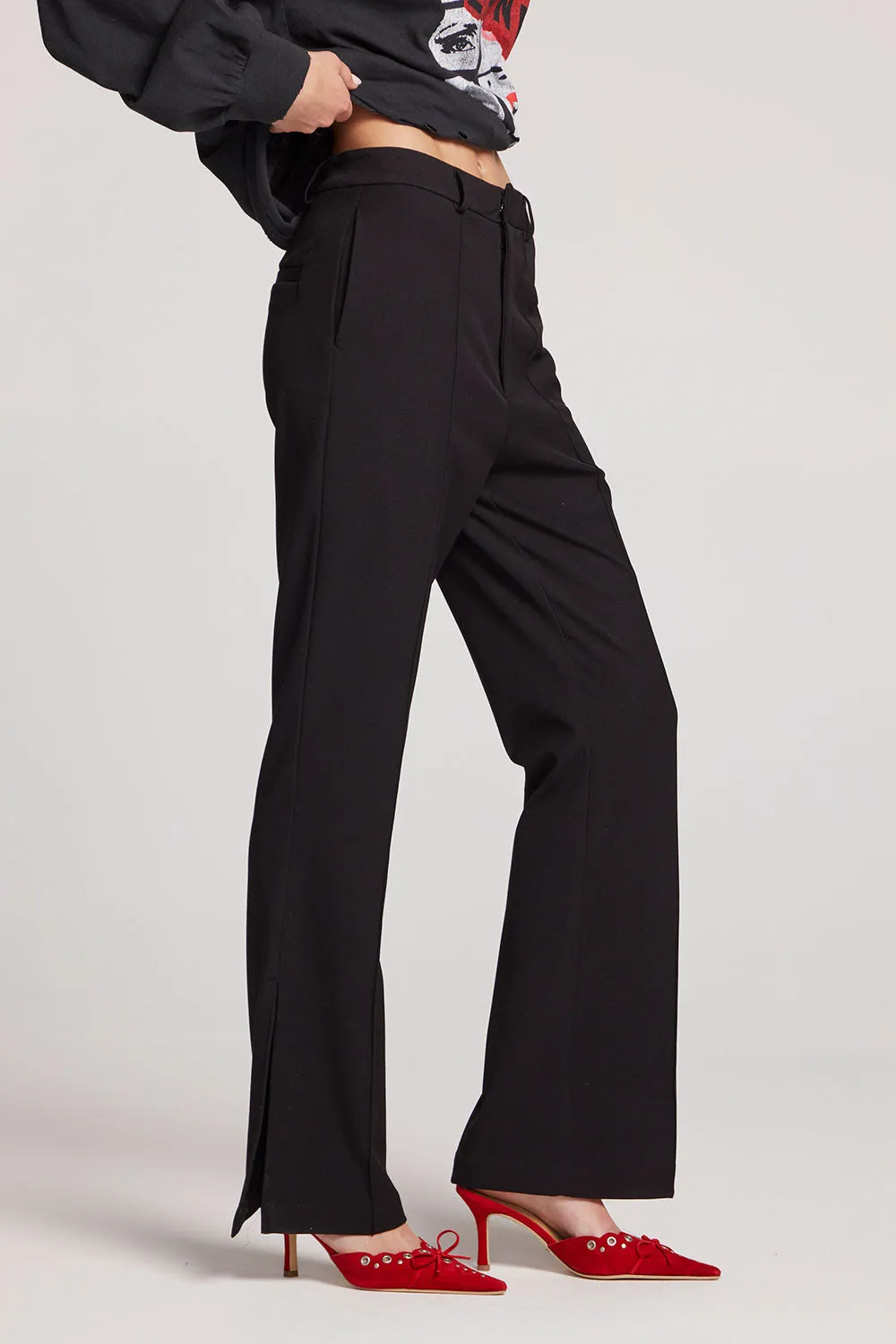 Charlie Licorice Trouser sold by Chaser product image thumbnail 5