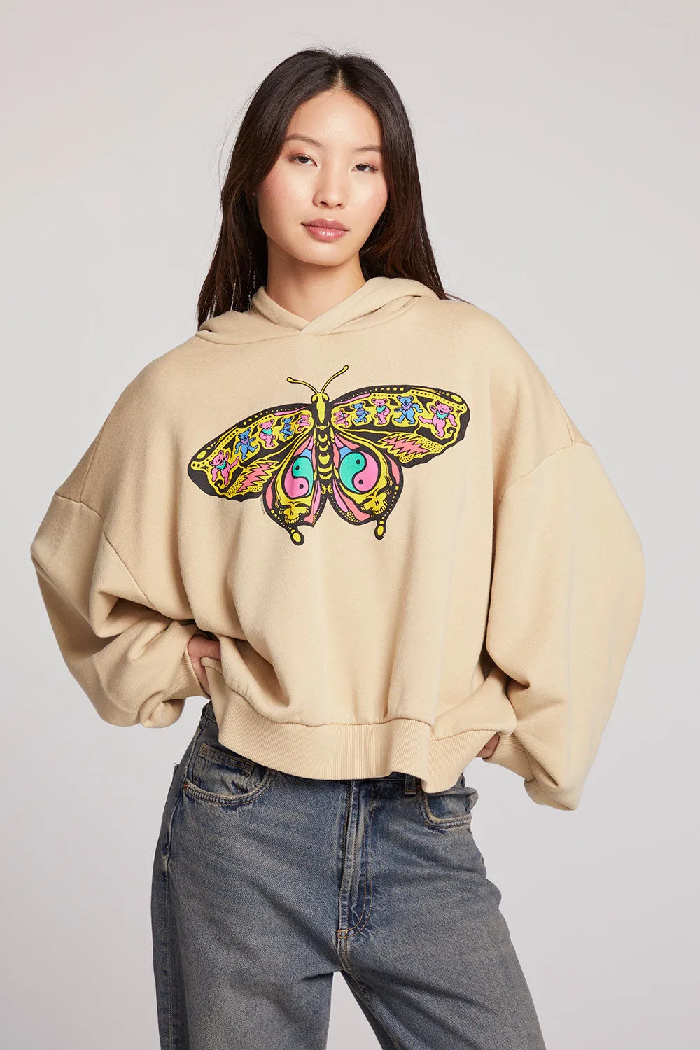 Grateful Dead Butterfly Stealie Pullover Hoodie sold by Chaser