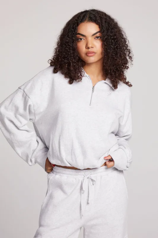 Marsela Light Heather Grey Pullover sold by Chaser