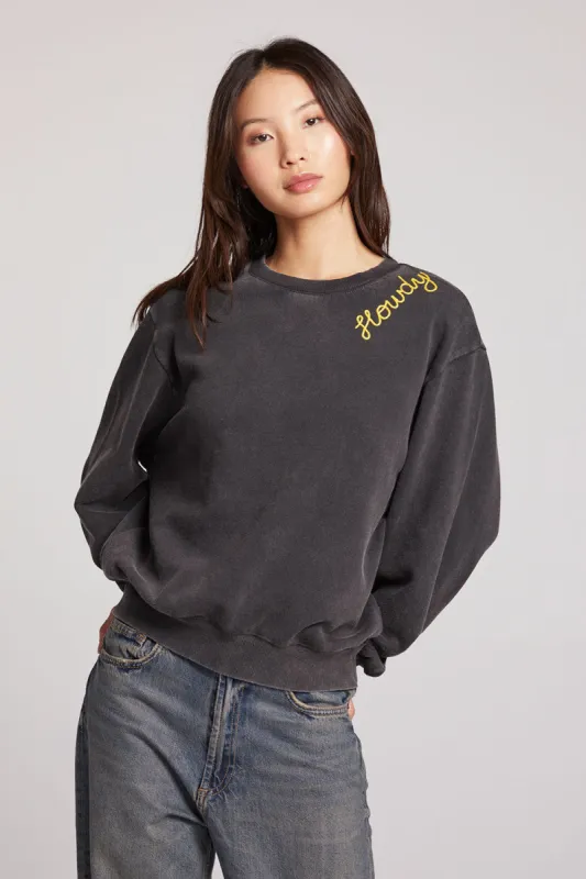 Howdy Chainstitch Long Sleeve sold by Chaser