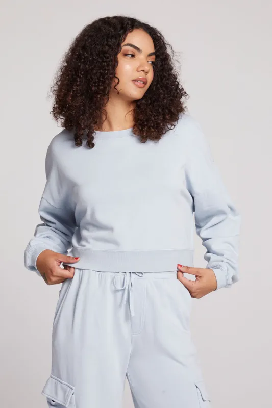 Scarlet Skyway Blue Pullover sold by Chaser