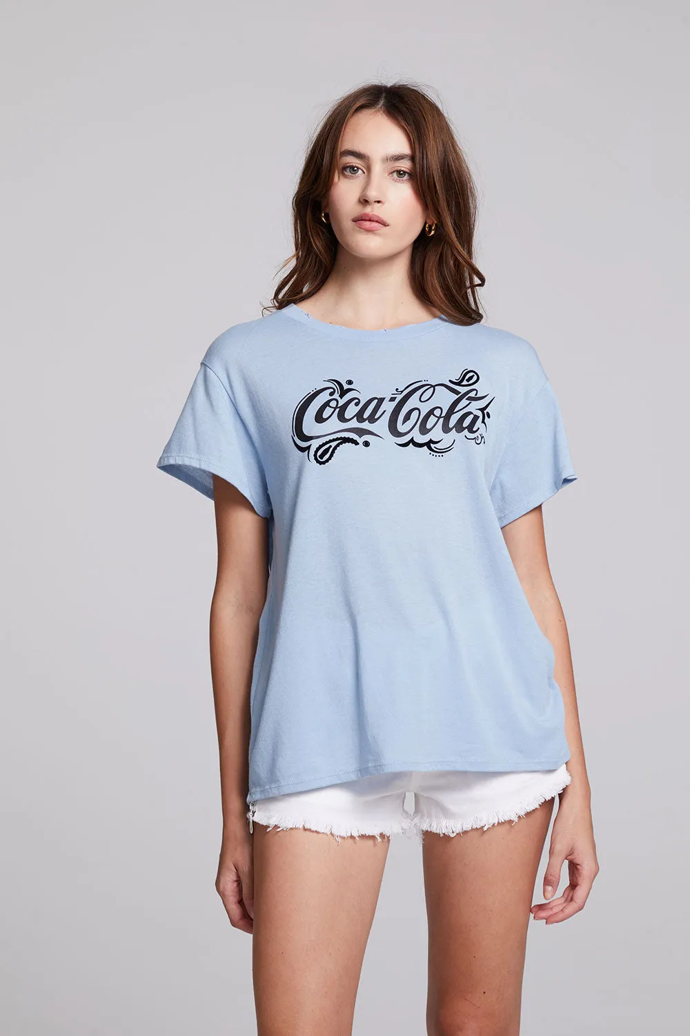 Coca-Cola Paisley Crew Neck Tee sold by Chaser product image thumbnail 5