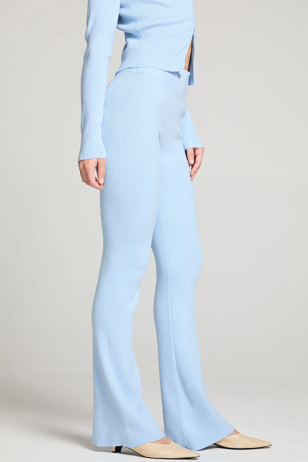Partyy Skyway Blue Flare Pant sold by Chaser product image thumbnail 2