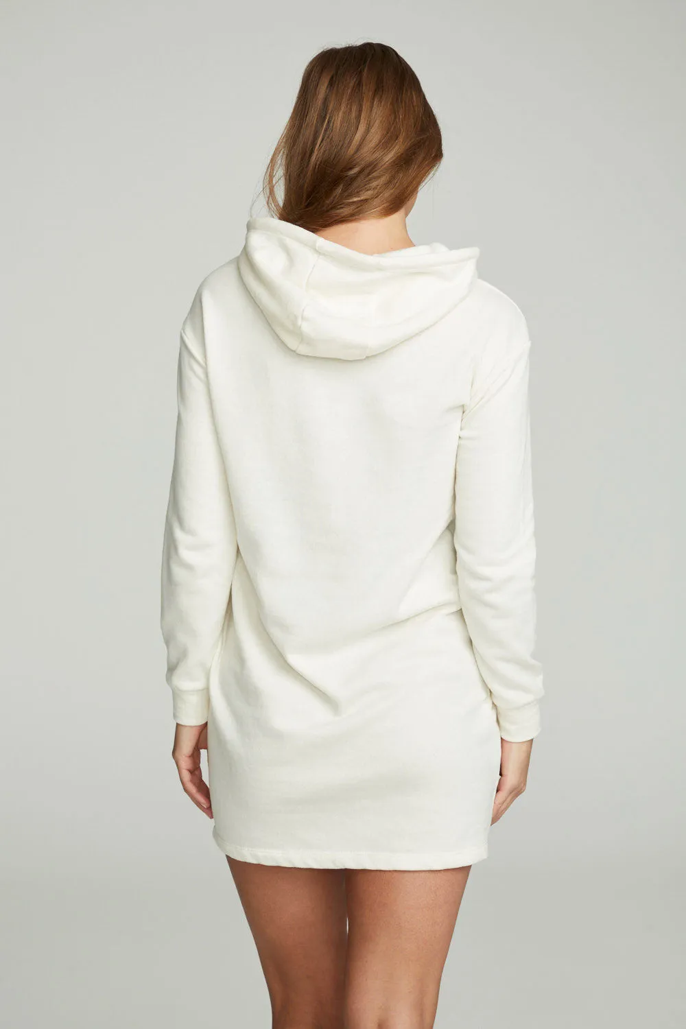 Long Sleeve Hoodie Dress sold by Chaser product image thumbnail 3