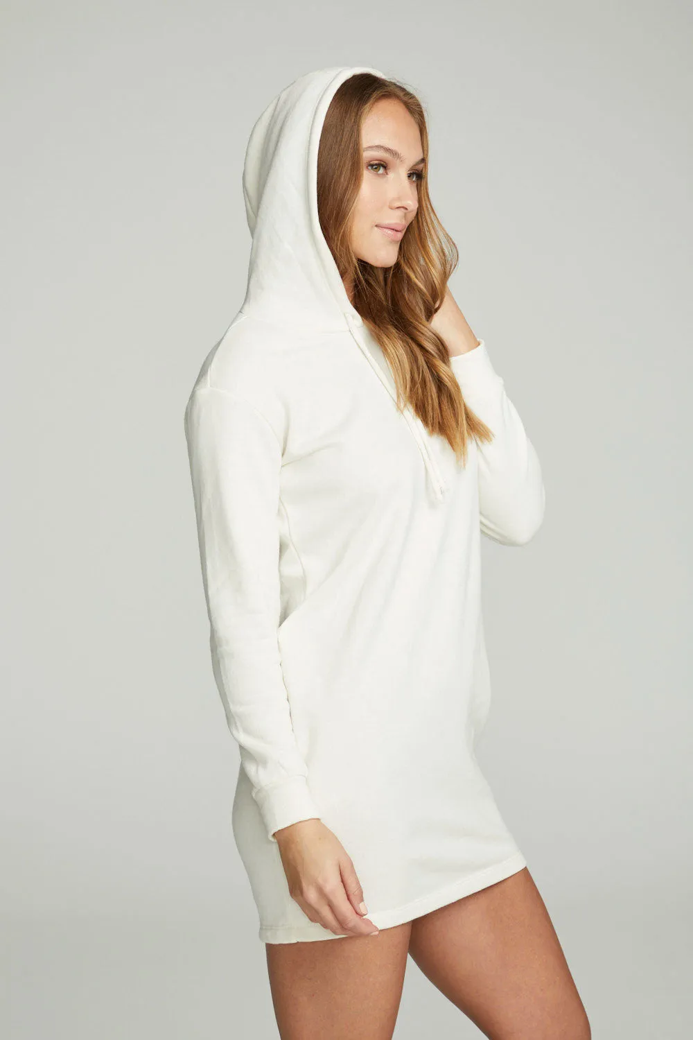 Long Sleeve Hoodie Dress sold by Chaser product image thumbnail 2