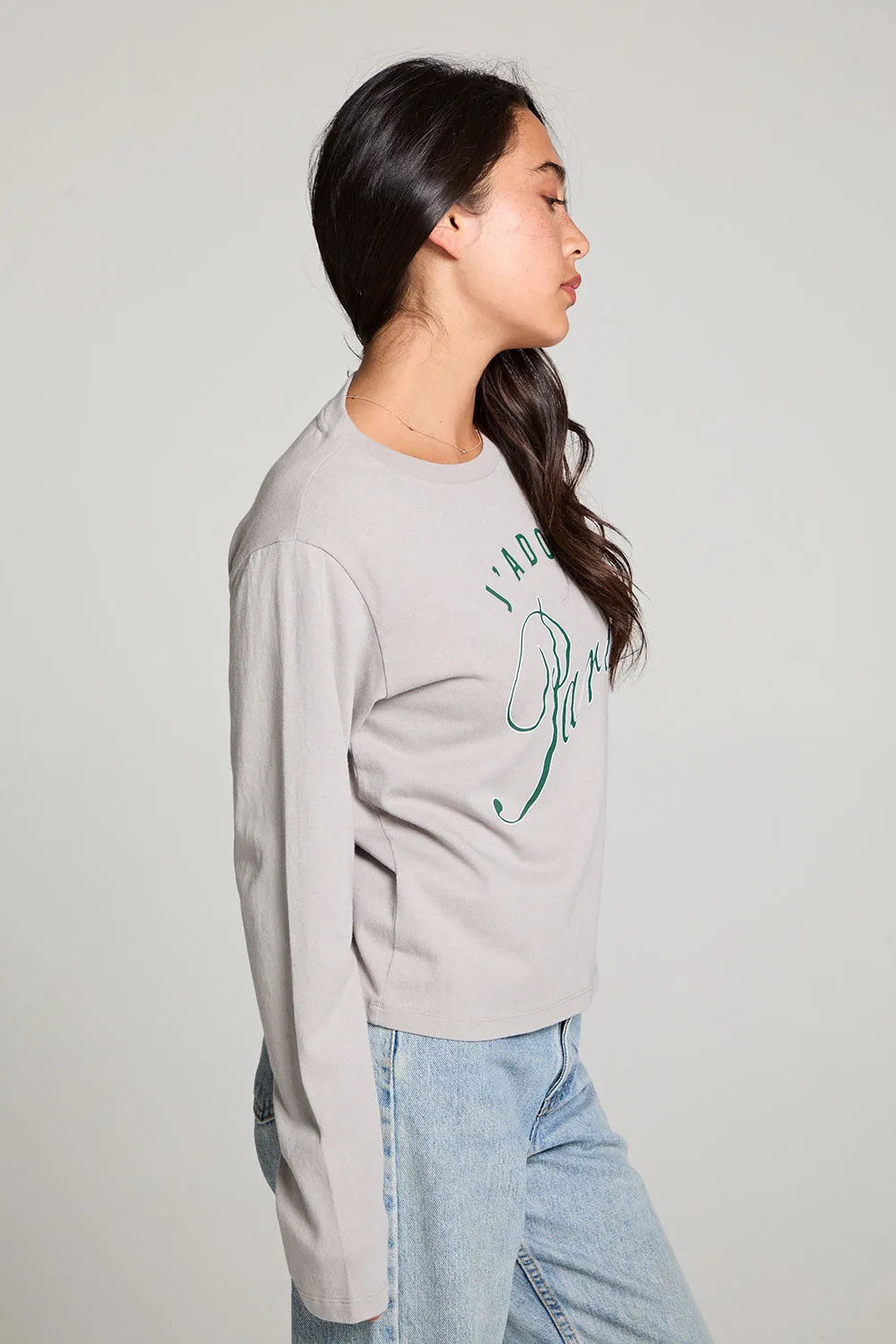 J’adore Paris Long Sleeve sold by Chaser product image thumbnail 2