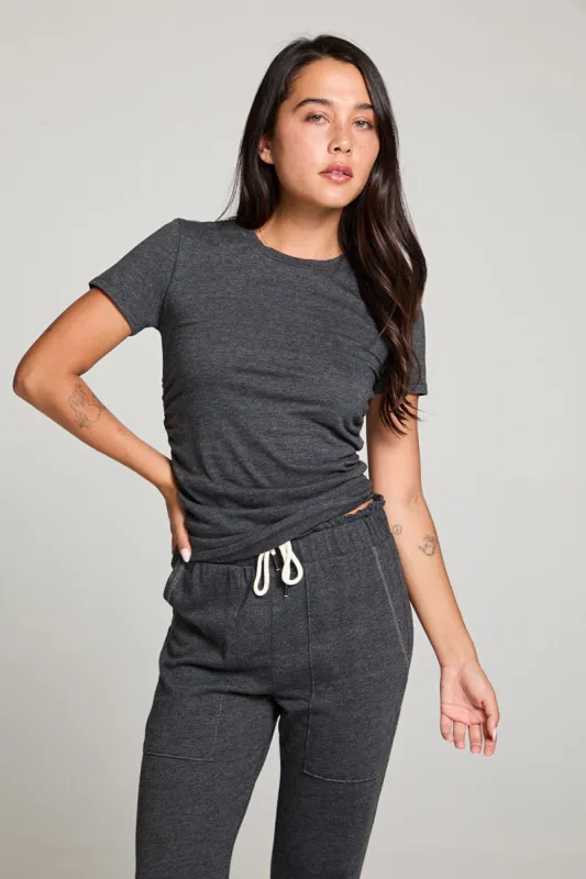 Louiss Licorice Black Tee sold by Chaser