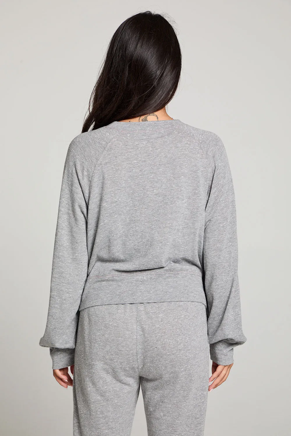 Boone Streaky Grey Long Sleeve sold by Chaser product image thumbnail 3