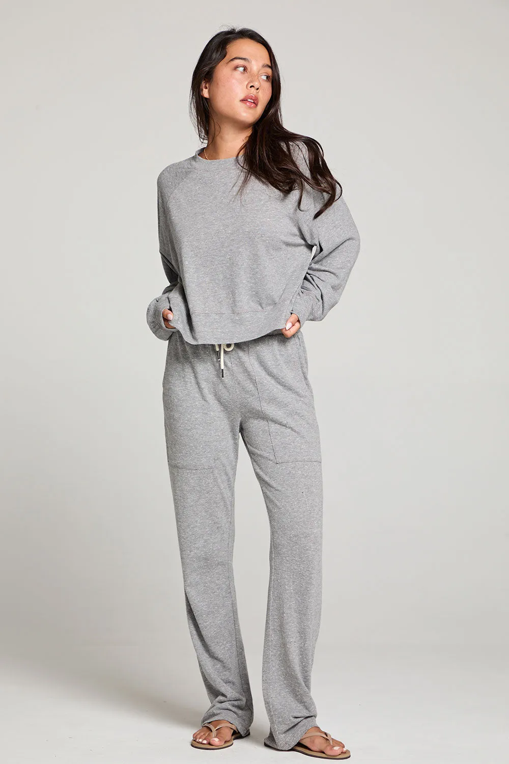 Boone Streaky Grey Long Sleeve sold by Chaser product image thumbnail 5