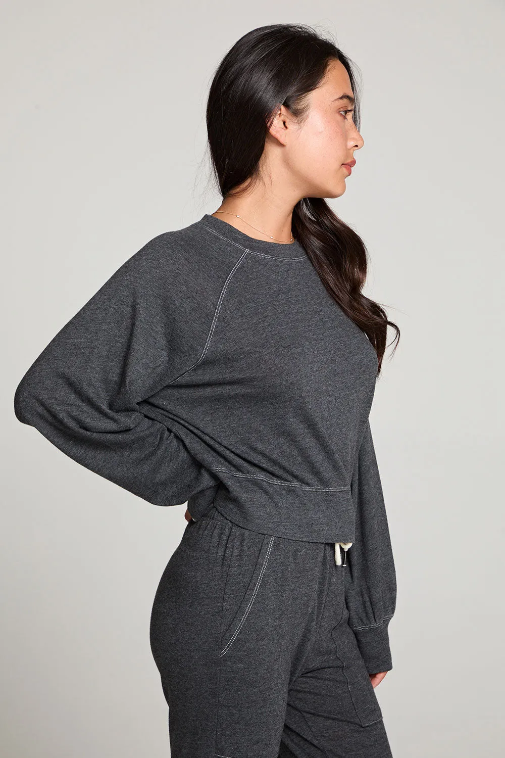 Boone Licorice Black Long Sleeve sold by Chaser product image thumbnail 2