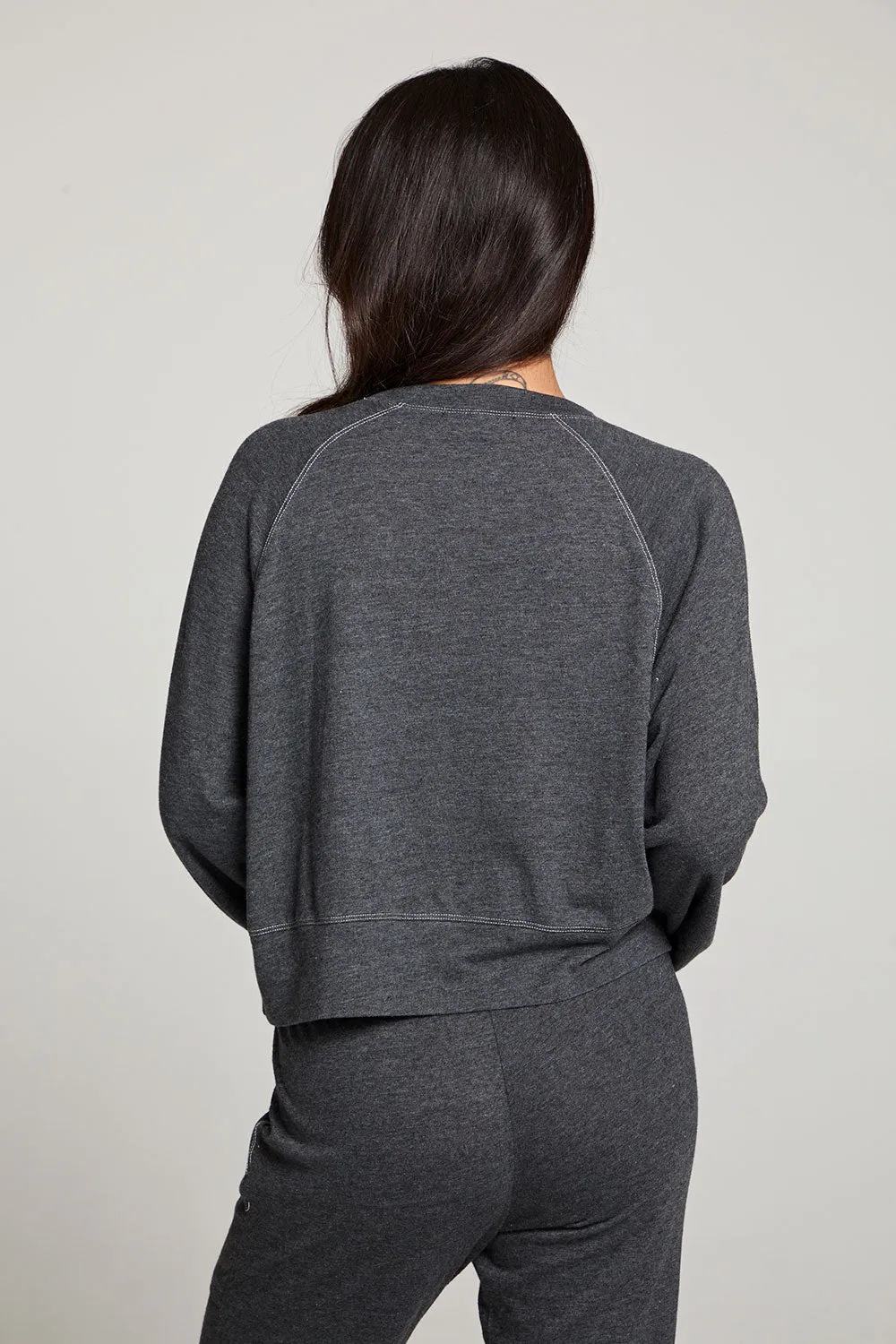 Boone Licorice Black Long Sleeve sold by Chaser product image thumbnail 3