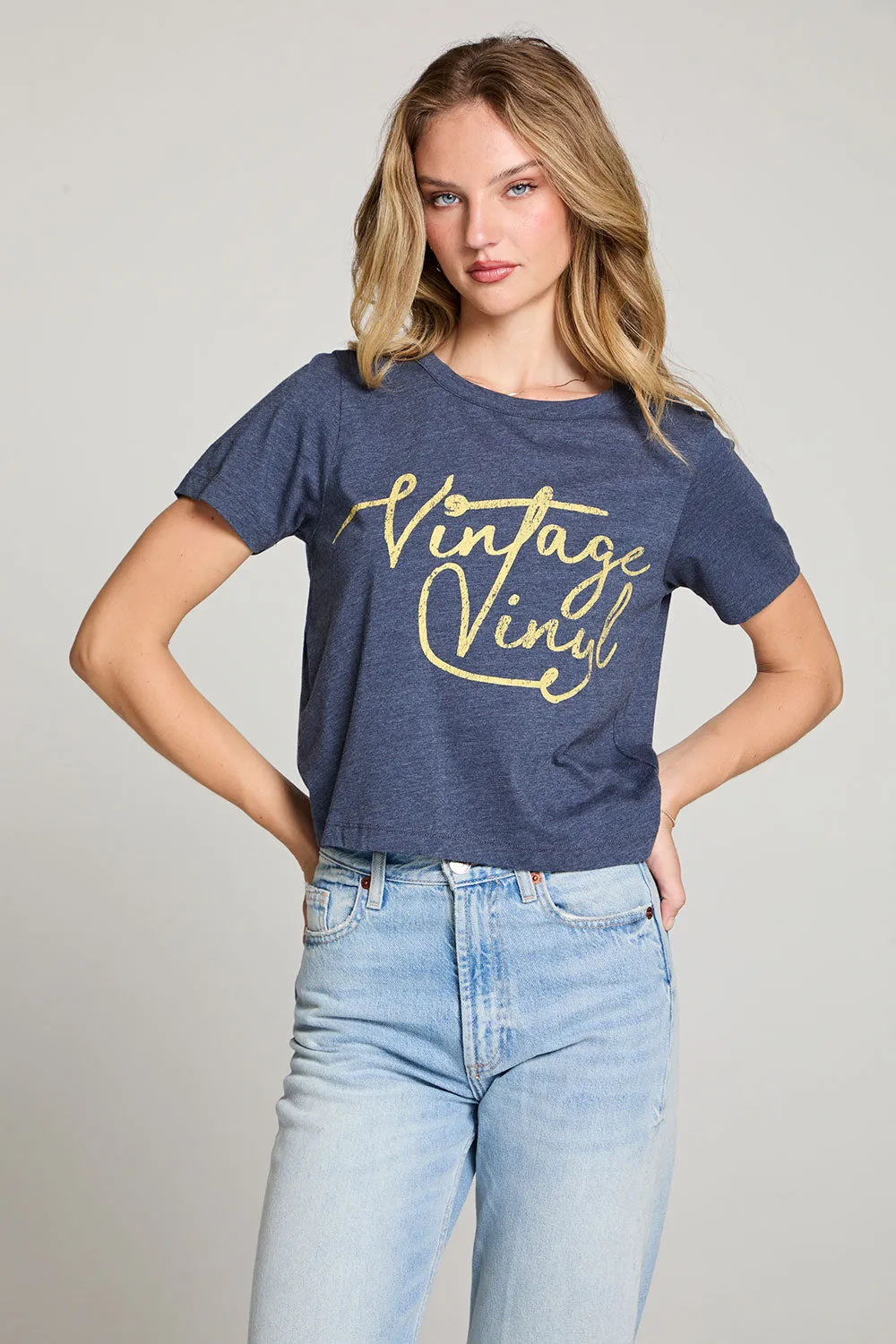 Vintage Vinyl Tee sold by Chaser product image thumbnail 2