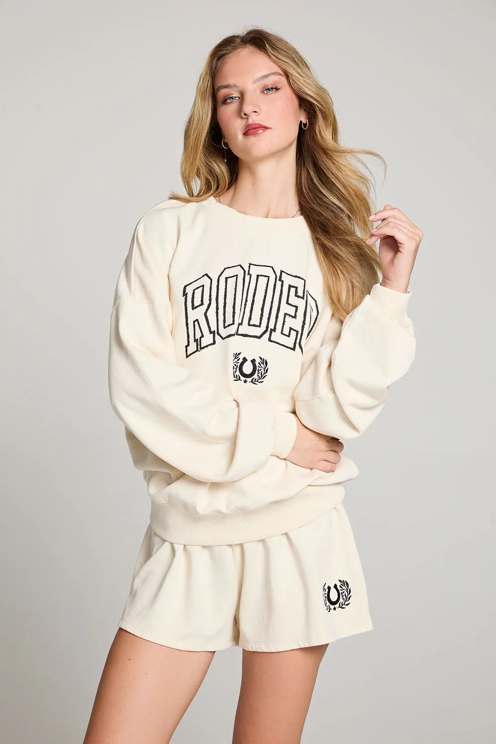 Rodeo Collegiate Pullover Sweatshirt sold by Chaser product image thumbnail 4