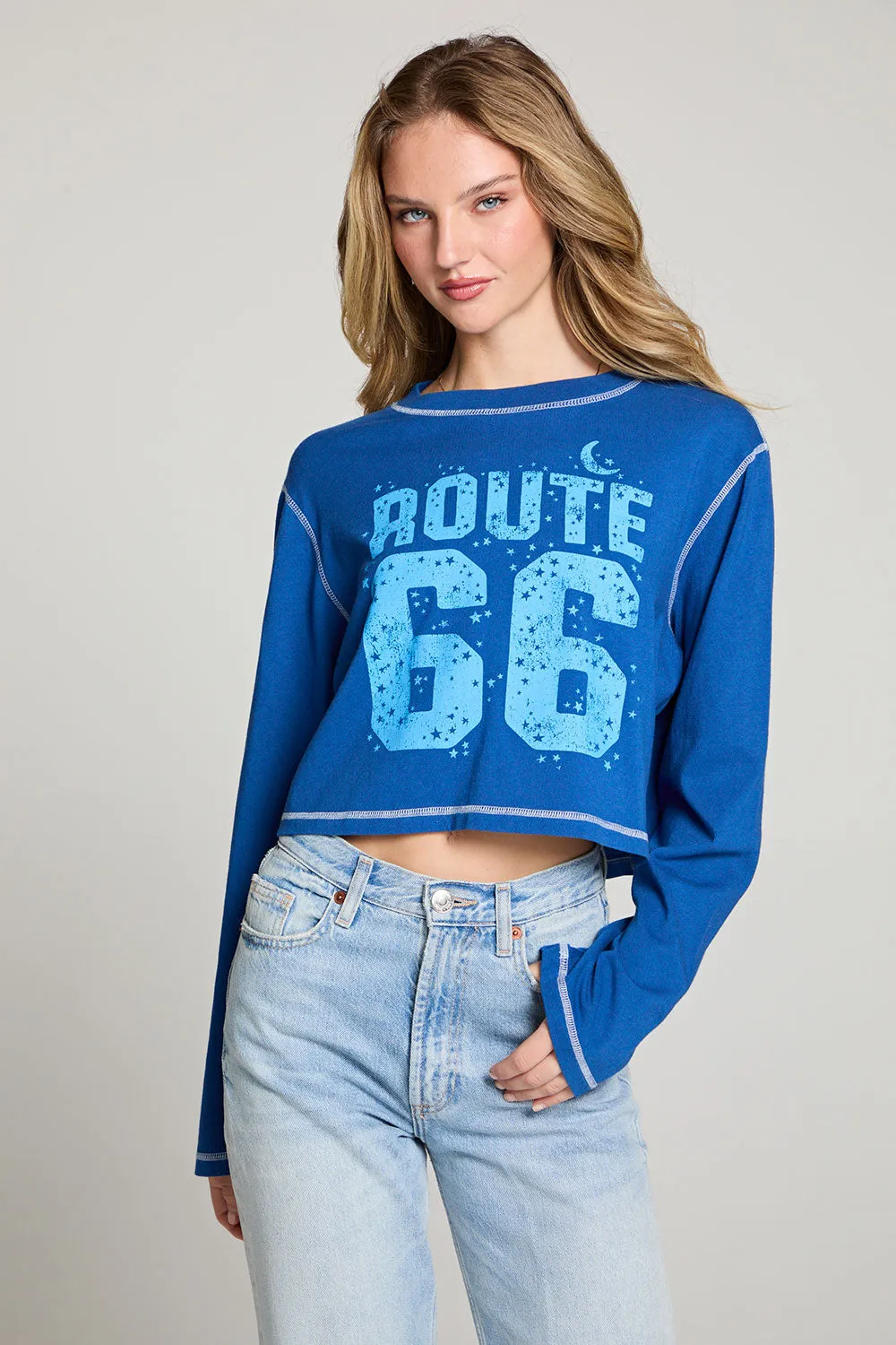 Route 66 Long Sleeve Tee sold by Chaser product image thumbnail 4