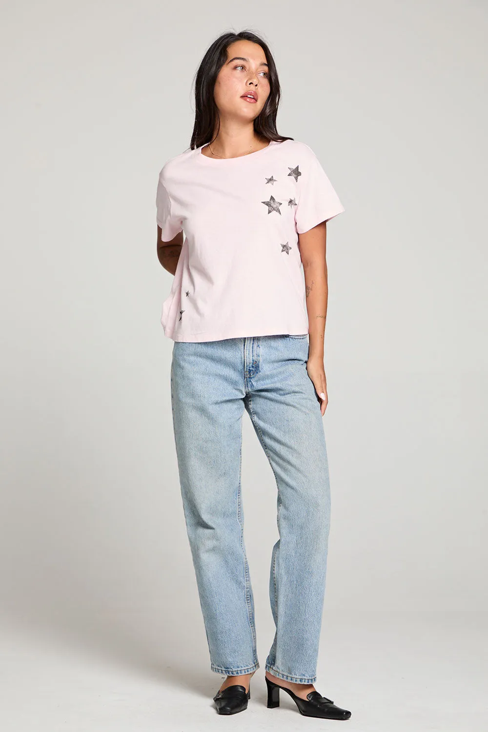 Scattered Stars Tee sold by Chaser product image thumbnail 5