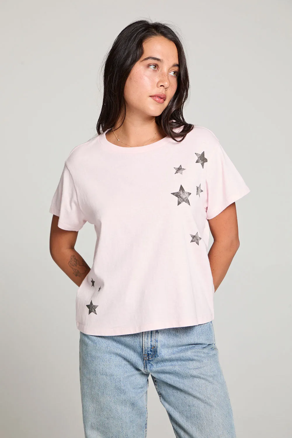 Scattered Stars Tee sold by Chaser product image thumbnail 4