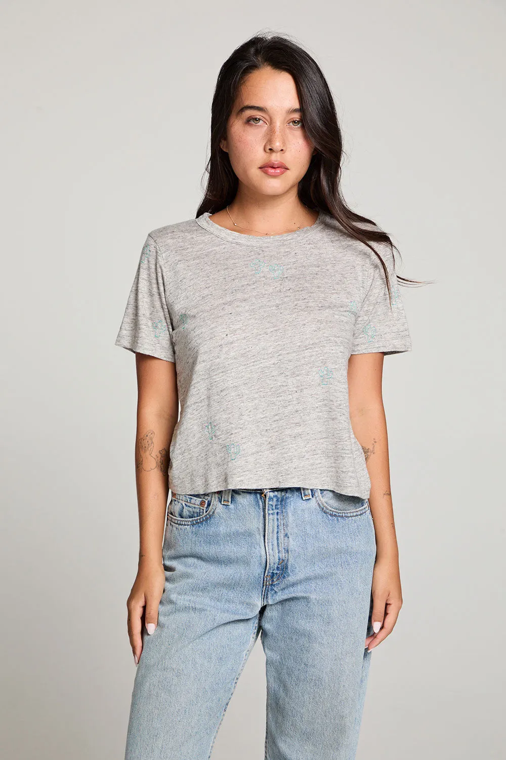 Cactus Flower Short Sleeve Easy Tee sold by Chaser