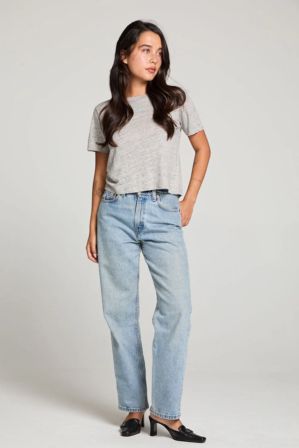 Cactus Flower Short Sleeve Easy Tee sold by Chaser product image thumbnail 5