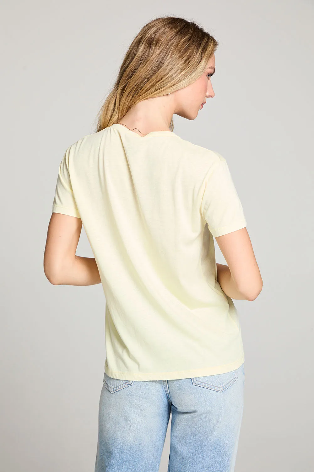 Woodstock Peace Love Music Poster Crew Neck Tee sold by Chaser product image thumbnail 4