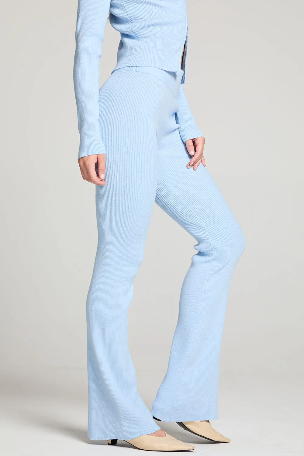 Partyy Skyway Blue Flare Pant sold by Chaser product image thumbnail 3