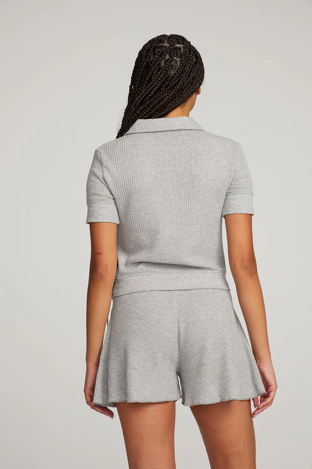 Victoria Grey Marl Pullover sold by Chaser product image thumbnail 3