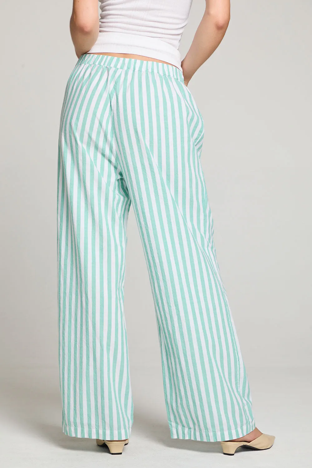 Leeee Aloe Stripe Trousers sold by Chaser product image thumbnail 4