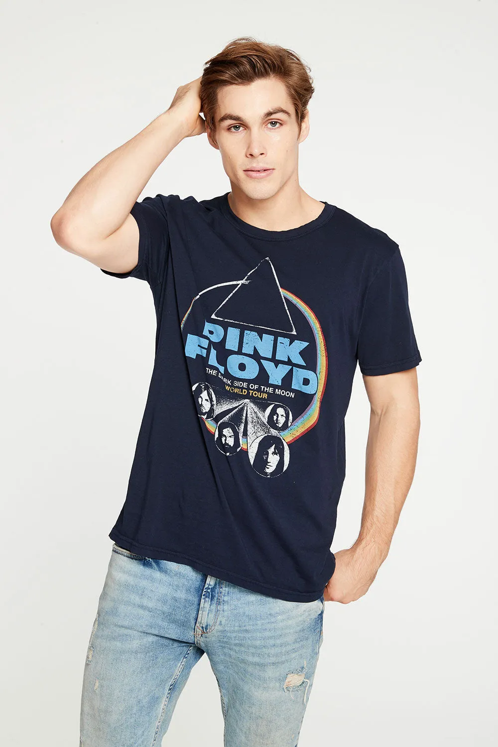 Pink Floyd World Tour Mens Tee sold by Chaser