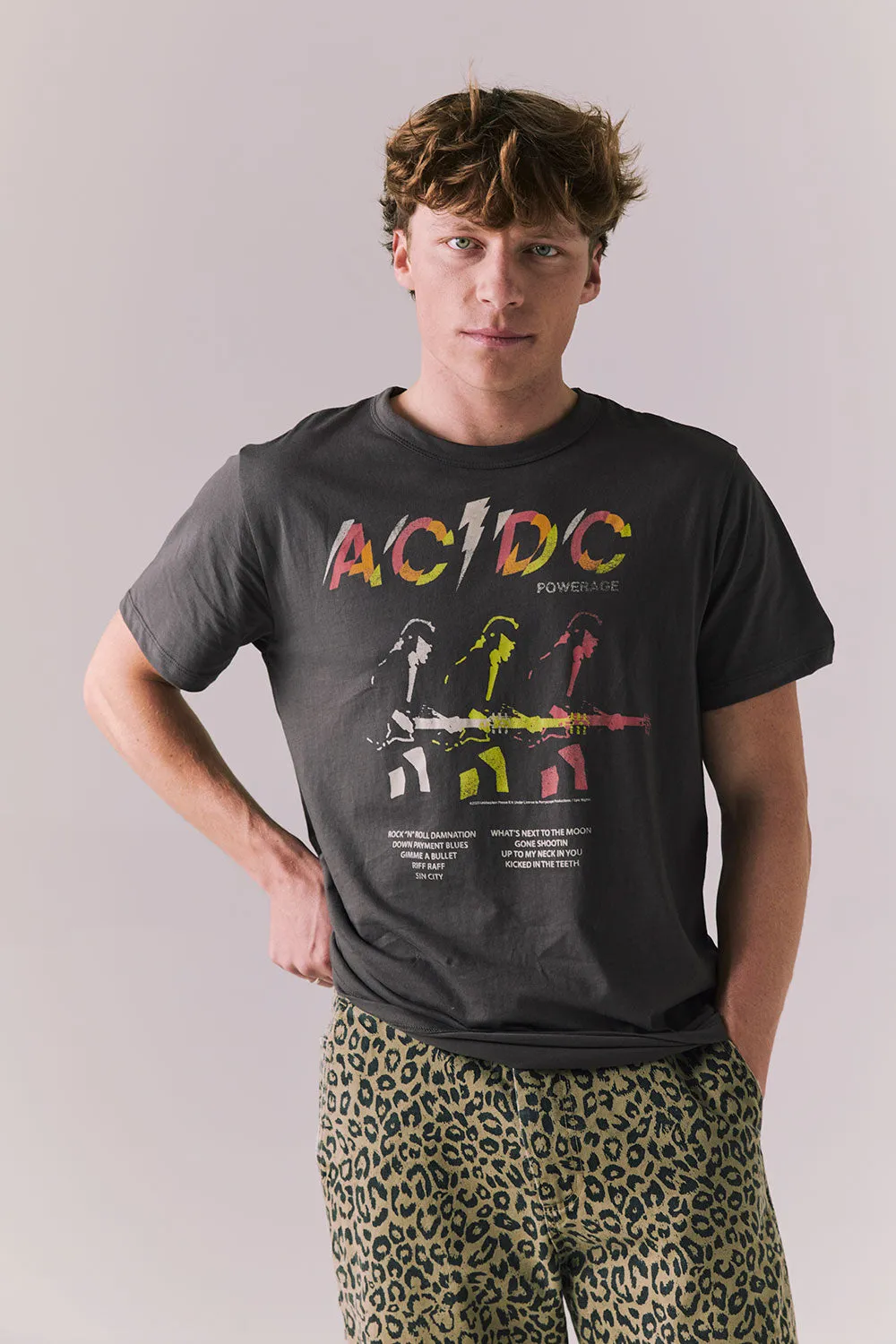 AC/DC Powerage Mens Tee sold by Chaser