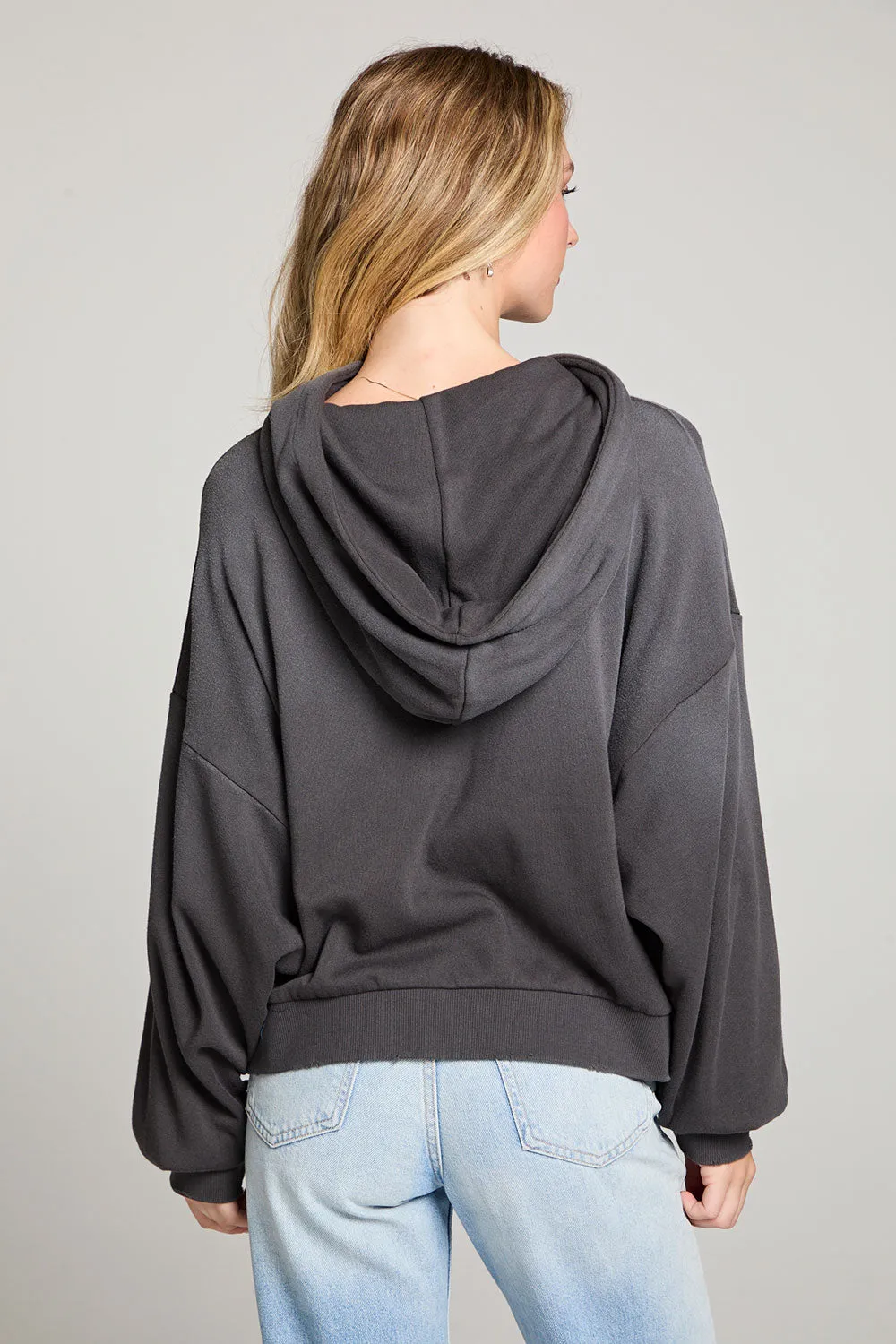 The Rolling Stones Stitched Tongue Logo Pullover Hoodie sold by Chaser product image thumbnail 3