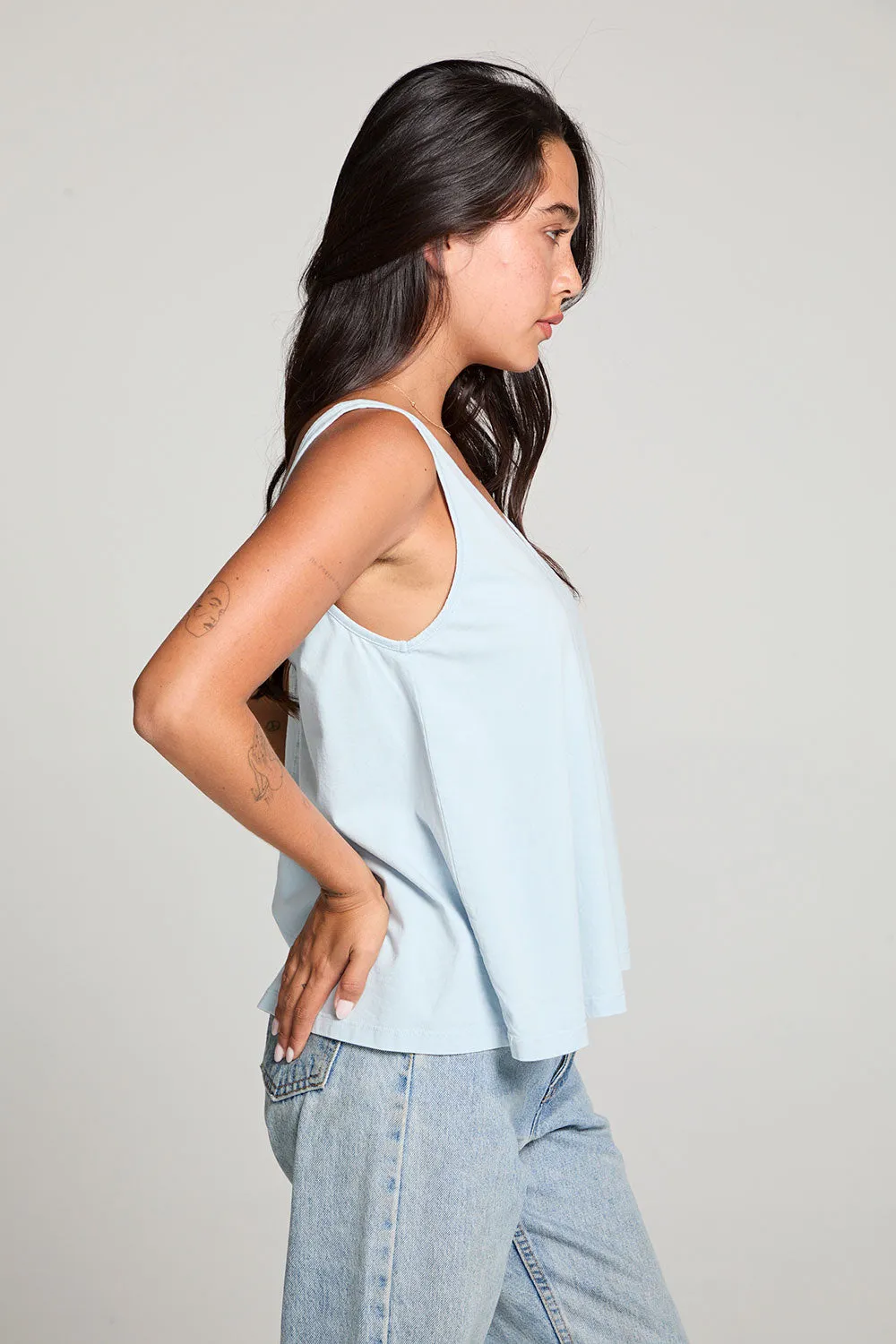 Clearise Skyway Blue Tank sold by Chaser product image thumbnail 2