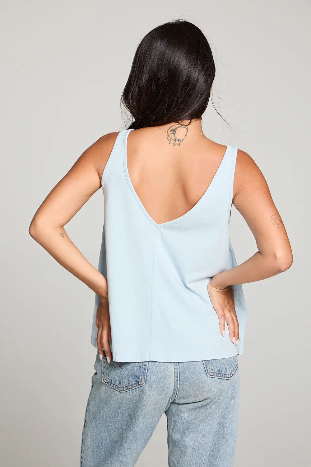 Clearise Skyway Blue Tank sold by Chaser product image thumbnail 3