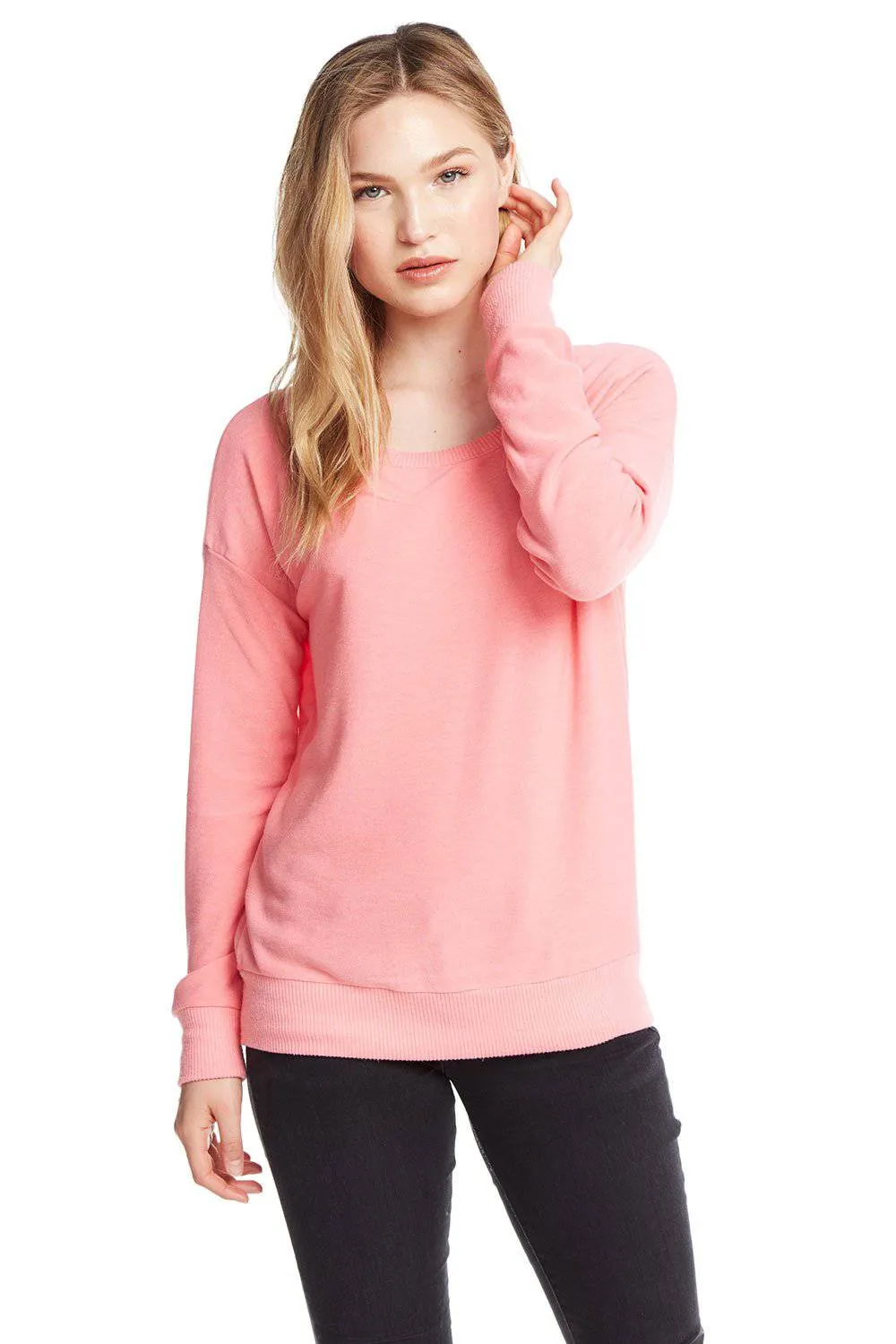 Cozy Knit Long Sleeve Dolman sold by Chaser product image thumbnail 3