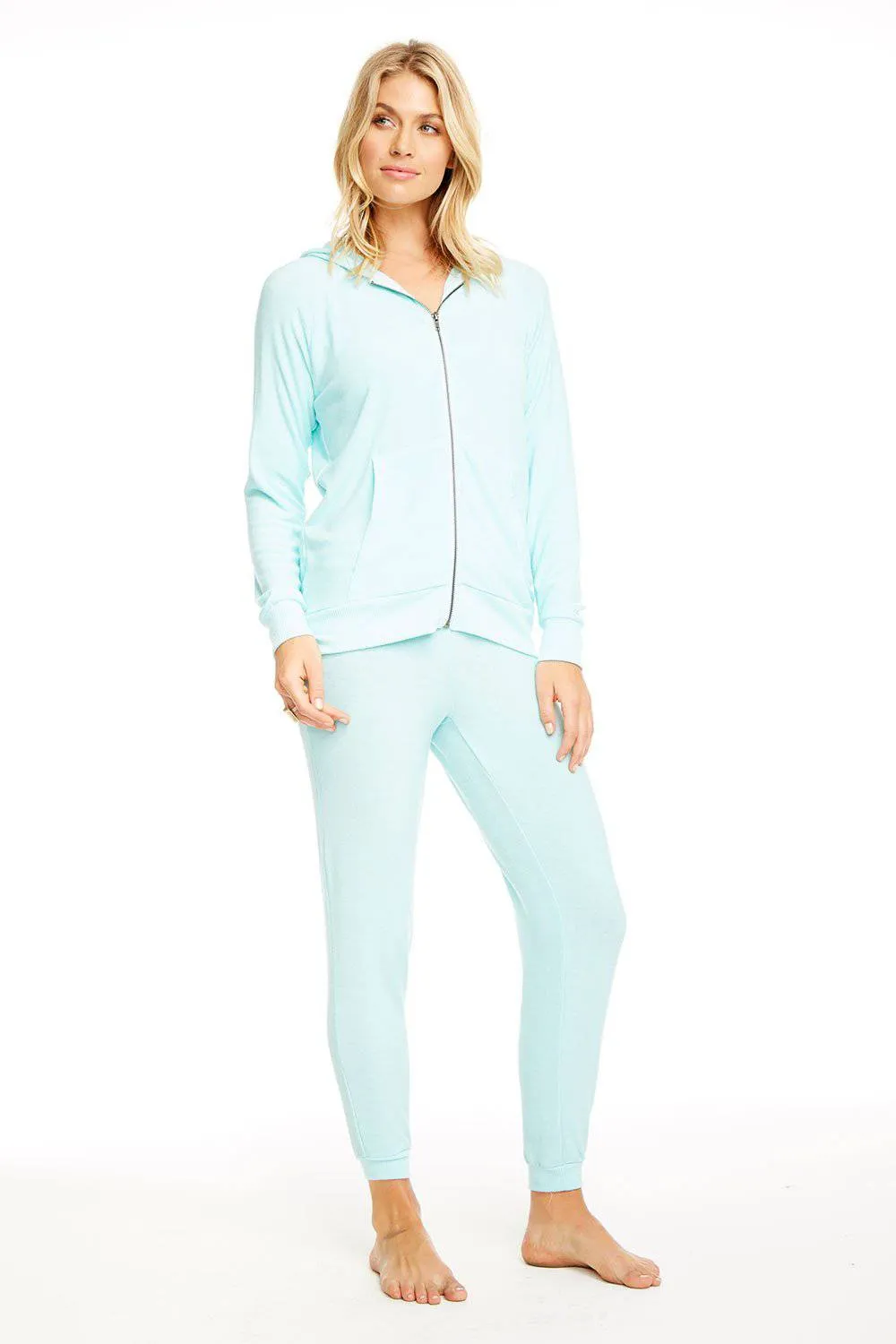 Cozy Knit Cuffed Drawstring Jogger sold by Chaser product image thumbnail 2