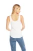 Vintage Rib Slit V-Neck Scoop Back Shirttail Tank sold by Chaser