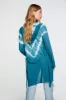 Tie Dye Sweaters Bell Sleeve Hooded Open Tie Cardigan in Tie Dye sold by Chaser