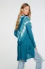 Tie Dye Sweaters Bell Sleeve Hooded Open Tie Cardigan in Tie Dye sold by Chaser