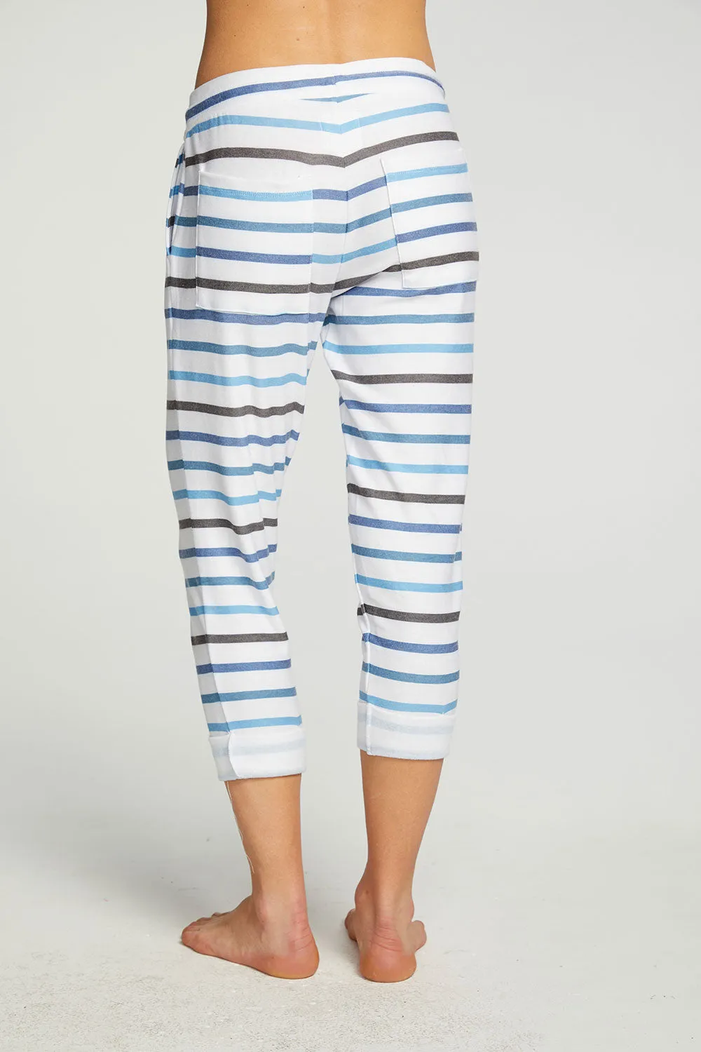 Recycled Cozy Knit Cropped Roll Hem Jogger sold by Chaser product image thumbnail 5