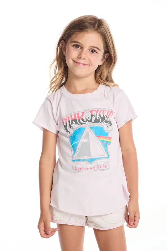 Pink Floyd The Dark Side of the Moon Girls Shirttail Tee sold by Chaser