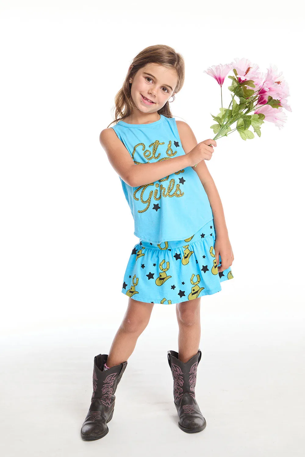 Let’s Go Girls Peplum Skort sold by Chaser product image thumbnail 5