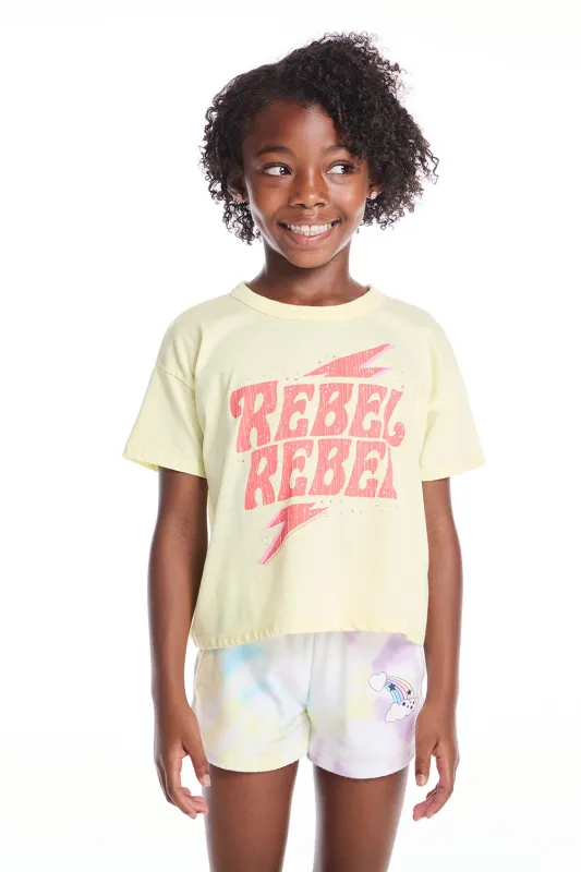 David Bowie Rebel Rebel Magic Girls Tee sold by Chaser